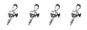 SILVERSERIES - PROTEKTOR®-System Wheelchair Restraints - 4 PACK KIT AMF Bruns