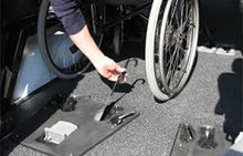 Load image into Gallery viewer, Hide-A-Way Wheelchair Securement Systems | H5100 AMF Bruns