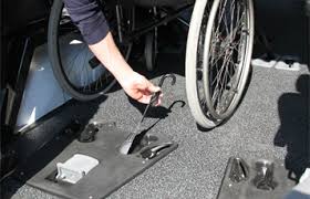 Hide-A-Way Wheelchair Securement Systems | H5100 AMF Bruns