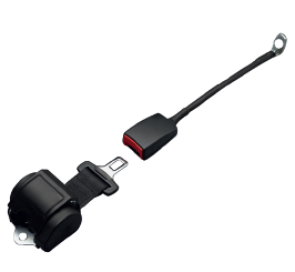 Automatic Pelvis Belt & Flexible Buckle | H350205 - wheelchairstrap.com