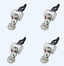 Load image into Gallery viewer, 4 QRT Max Retractors with Slide &#39;N Click Fitting | Q-8301-SCA Q&#39;Straint