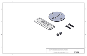 OMNI Recessed L-Pocket with Cover | Q5-7570-A Q'Straint & Sure-Lok