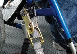 FE500 Wheelchair Overcenter Buckle Strap for A Track Sure-Lok
