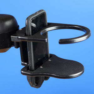 Powerchair Combo Large Drink Holder/Smart Phone Holder | W0014CA SnapIt!