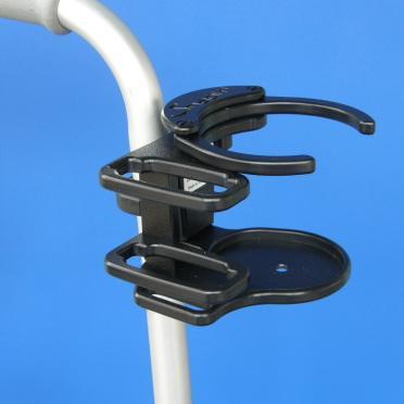 Combination Cell Phone / Adjustable Drink Holder for Mobility Products | A0015 SnapIt!