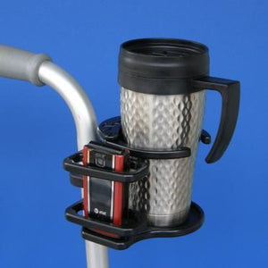 Combination Cell Phone / Adjustable Drink Holder for Mobility Products | A0015 SnapIt!