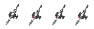 AMF Bruns BLACKSERIES - PROTEKTOR® - System Wheelchair Restraint - 4 PACK KIT - WheelchairStrap.com