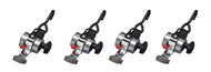 AMF Bruns SILVERSERIES - PROTEKTOR® - System Wheelchair Restraints - 4 PACK KIT - WheelchairStrap.com