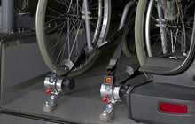 Load image into Gallery viewer, AMF Bruns SILVERSERIES - PROTEKTOR® - System Wheelchair Restraints - 4 PACK KIT - WheelchairStrap.com