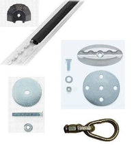 Load image into Gallery viewer, Angle Profile L Track Complete Bus/Van Kit | LT2FKB - WheelchairStrap.com