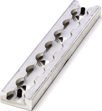 Load image into Gallery viewer, FE200761 | 8" L - Track Section, Non - Flanged, with 1/4" Countersunk Mounting Holes - WheelchairStrap.com