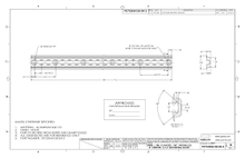 Load image into Gallery viewer, Flange Series L - Track Pre - Drilled 48" QTY 2 | FE753NA48 - 04 - 3 - WheelchairStrap.com