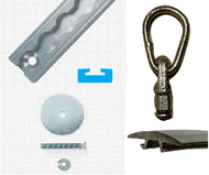 Omni Regular L Track Complete Bus/Van Kit | LT0FK - WheelchairStrap.com