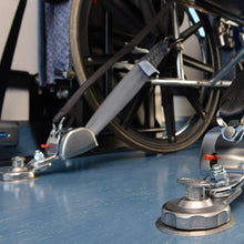 Load image into Gallery viewer, QRT Deluxe Kit w/ Retractable Shoulder/Lap Belt and Slide - N - Click Fittings | Q - 8107 - A1 - SC131 - WheelchairStrap.com