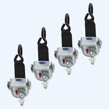 Load image into Gallery viewer, Q'Straint 4 QRT - 360 Retractors with L - Track Fittings Kit | ‎Q - 10010 - WheelchairStrap.com