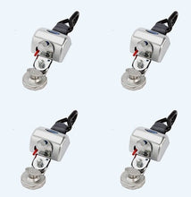 Load image into Gallery viewer, Q'Straint 4 QRT Max Retractors w/ Slide 'N Click Fitting | Q - 8301 - SC2 - WheelchairStrap.com