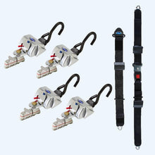 Load image into Gallery viewer, Q'Straint 4 QRT Standard Retractor Manual Lap/Shoulder Belt | Q - 8200 - A - L - WheelchairStrap.com