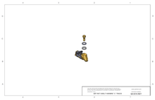 Load image into Gallery viewer, Q'Straint L Fitting for Shoulder Belt Top Mount | Q8 - 6510 - RET - WheelchairStrap.com