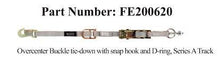 Load image into Gallery viewer, Sure - Lok FE500 Wheelchair Overcenter Buckle Strap for A Track - WheelchairStrap.com