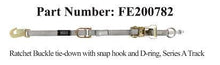 Load image into Gallery viewer, Sure - Lok FE500 Wheelchair Ratchet Buckle for L Track - WheelchairStrap.com