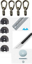 Load image into Gallery viewer, Surface Angle L Track Complete Bus/Van Kit | LT2FK - WheelchairStrap.com