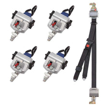 Load image into Gallery viewer, TITAN800 Retractor Kit with Dual Retractor Occupant Restraint | S - Hooks &amp; L - Track | AL812S - 4C - 7 - WheelchairStrap.com