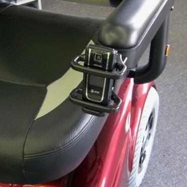 Power Wheelchair Cell Phone Holder | W009MA SnapIt!